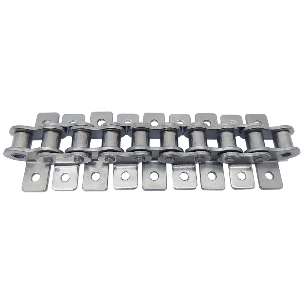 SA1 SA2 WA1 WA2 Steel Short Pitch Roller Chain Stainless Steel Conveyor Chain Attachment