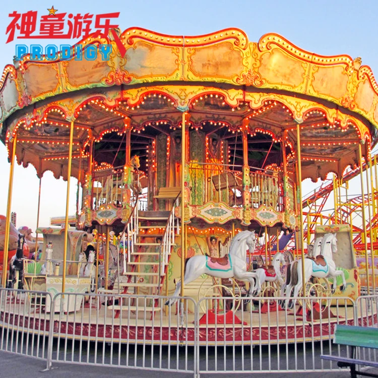 Mr christmas double decker carousel