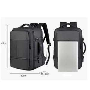 Customized Unisex Oxford Lightweight Waterproof Laptop Backpack USB Large Capacity for Men Women Outdoor Travel Leisure Sports