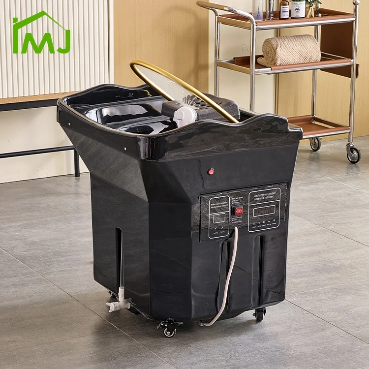 洗髪ベッドアクセサリーウォータータンク付きモバイルシャンプー椅子