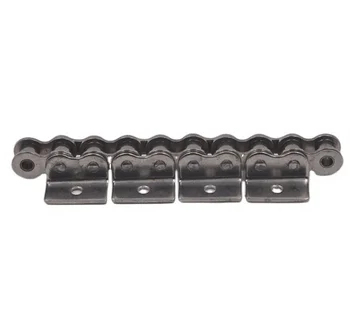 8B 08B Stainless Steel Roller Chain with WA1 attachment