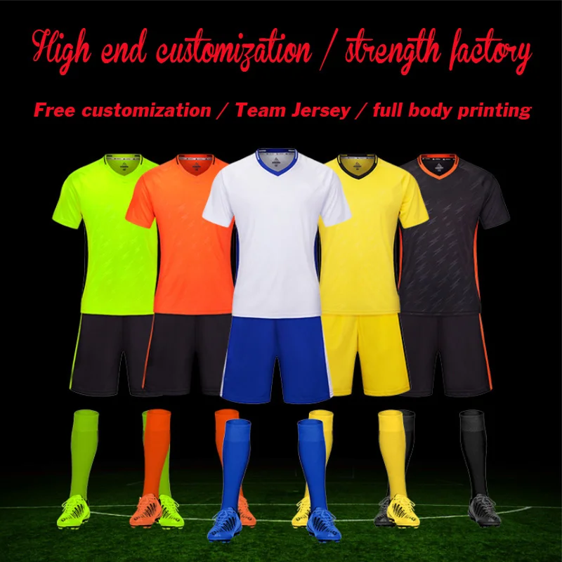 Custom soccer Shirts & shorts printed Any Name & 8103Number other