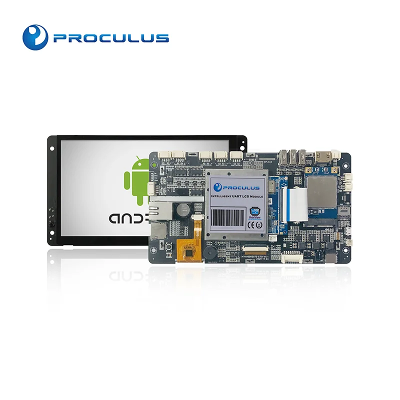 Proculus 7 дюймов RK3188 android дисплей hmi панель 4G Встроенный ЖК-дисплей с wifi