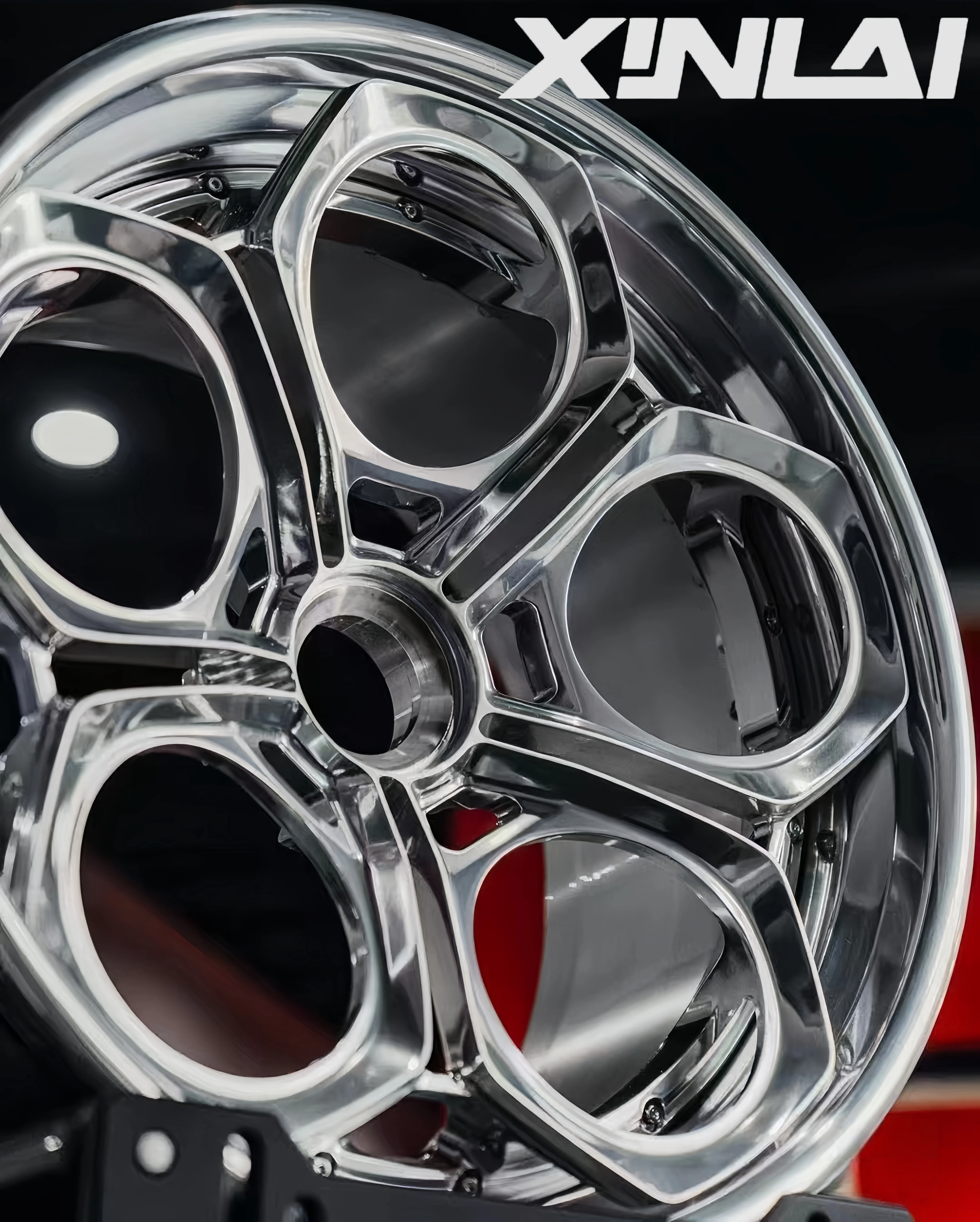XINLAI Custom Deep Concave 2-Piece Aluminum Alloy Forged Rims Racing Car Rims Wheels 5x114.3 18-22Inch for BMW Audi - Image 1
