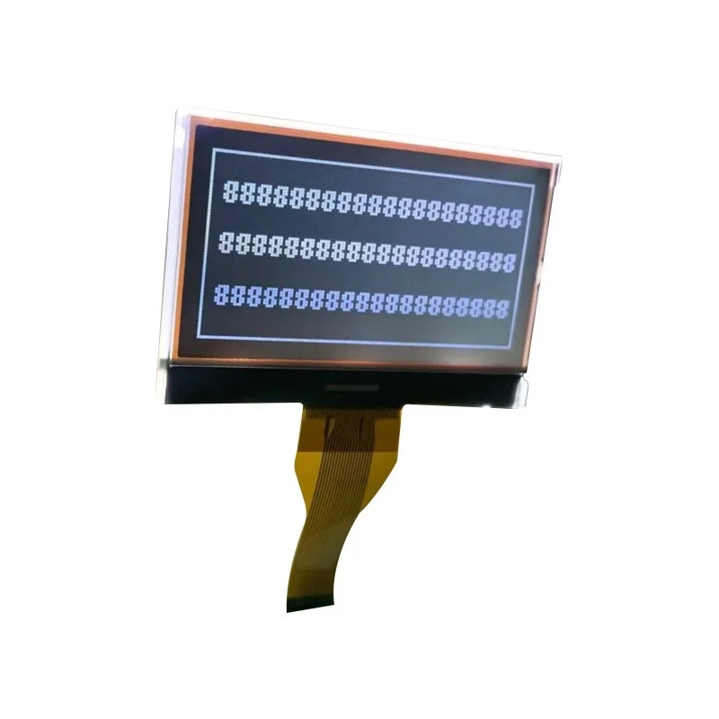 Cog+fpc 128x64 Display Stand 2.42 Inch Lcd Display Usb Interface Micro