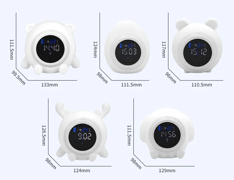 New Sleep Sound Machine Funny Kids Alarm Clock Sheep Children Sleep