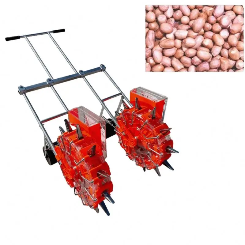 Two Row Seeder Machine Home Use Corn Onion Transplanters Planter for Farm Use Manual Seeder Planting Machine