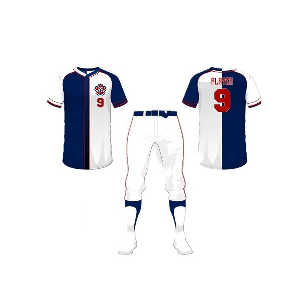 Winner-Customized Sublimated Button Down Baseball Jersey-XTeamwear