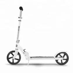 Большой 2-колесный складной самокат для взрослых и детей 200 мм самокат для взрослых