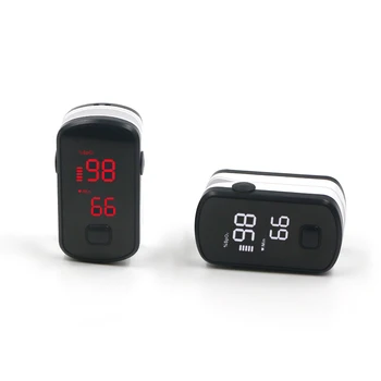 Custom LED Digital Tube Screen Pulse Oximeter Cheap Fingertip Monitor for Blood Oxygen Saturation Electric Power Source