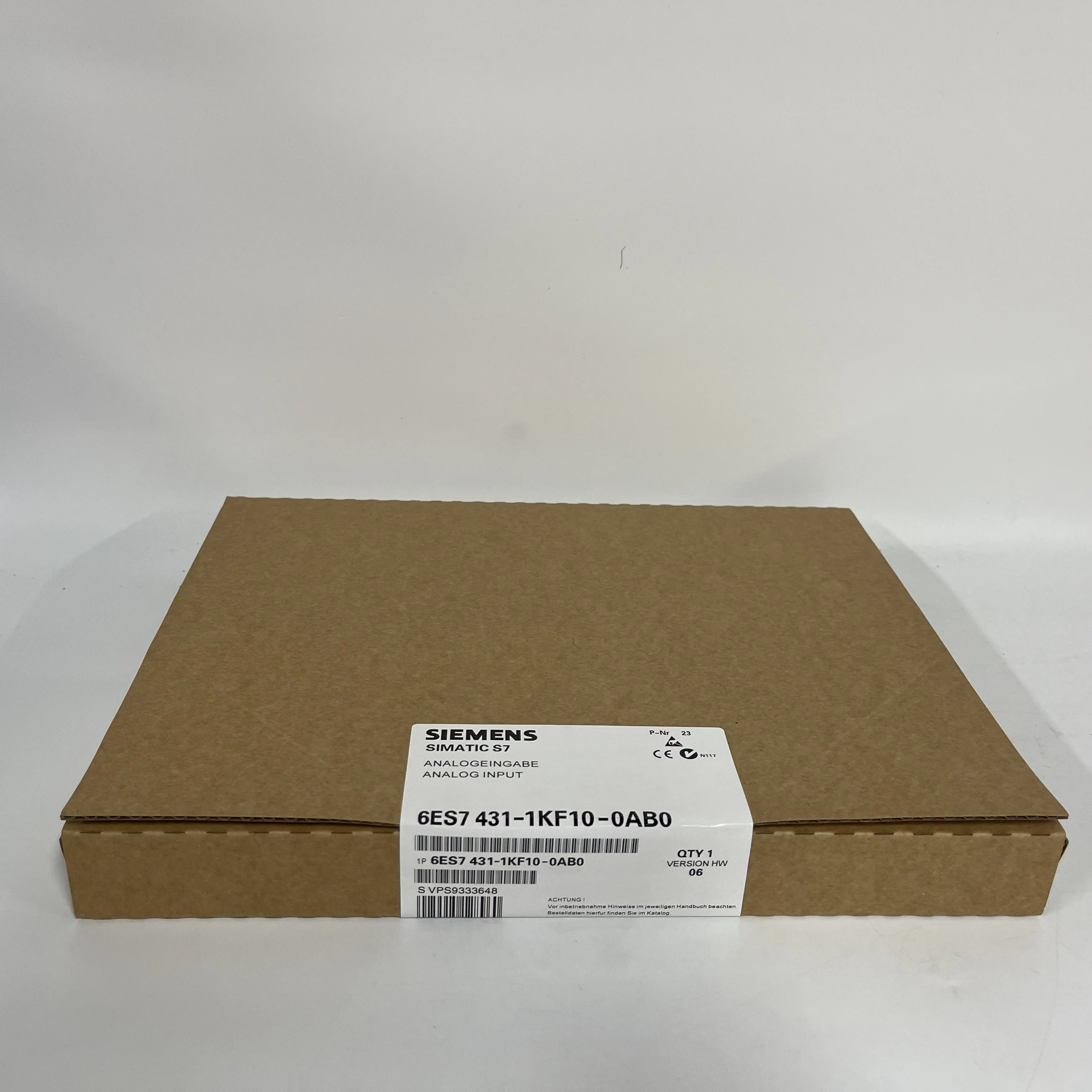 SIEMENS Analog Input Module 6ES7431-1KF10-0AB0 SIEMENS Analog Input Module 6ES7431-1KF10-0AB0
