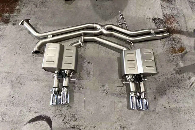 valvetronic exhaust catback system for audi rs3