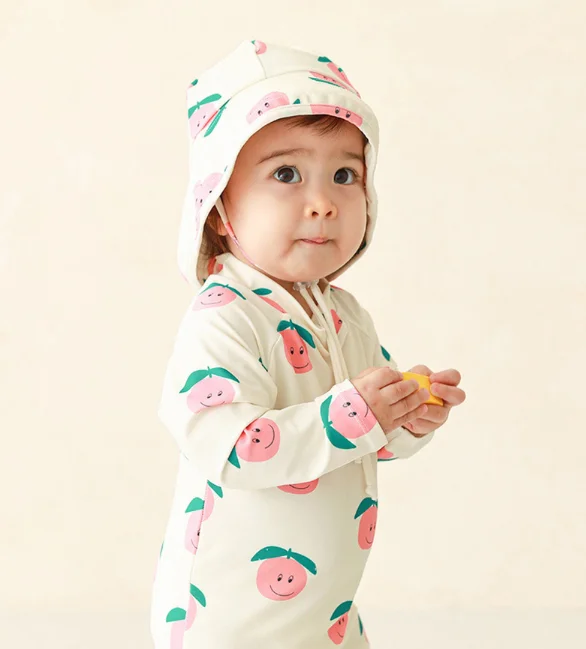 Duanding CUB 2023 новый детский цельный купальный костюм защита от солнца Быстросохнущий Детский для серфинга