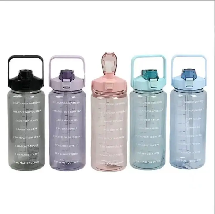 2 Liter Water Bottle Gym Motivational Water Bottle With Time Marker - Buy 2  Liter Water Bottle,Motivational Water Bottle,Gym Water Bottle Product on  Alibaba.com