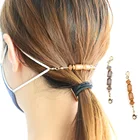 UNIQ AME004 2020 Wholesale Fashion Hair Accessories Women Jewelry Chain Facemask Extension Strap Belt