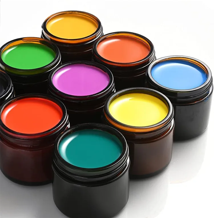 Amber Round Glass Jars - Perfect for Candle Making & Cosmetics