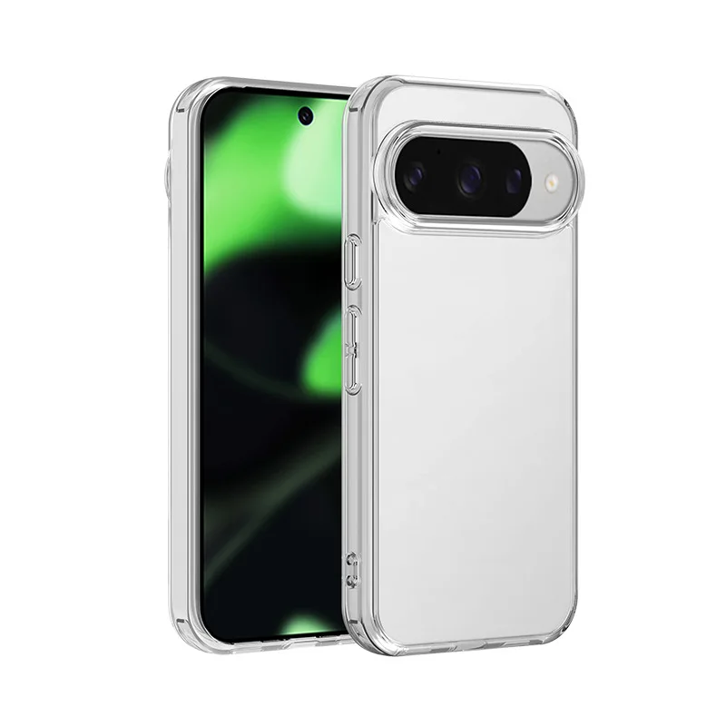 product laudtec anti drop tpupc acrylic transparent shockproof case cover for google pixel 10 pro xl pixel 9a  8a pro mobile phone case-3