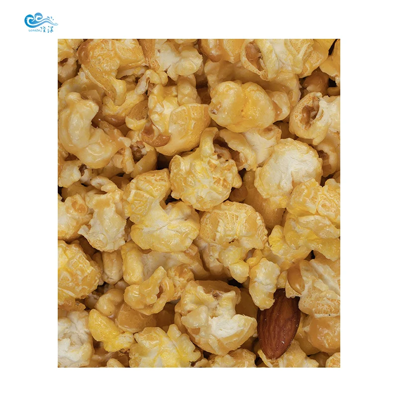 Longze 100L Gas Heating Pop Corn Machine Caramel Flavour Popcorn Making Machine for Supply