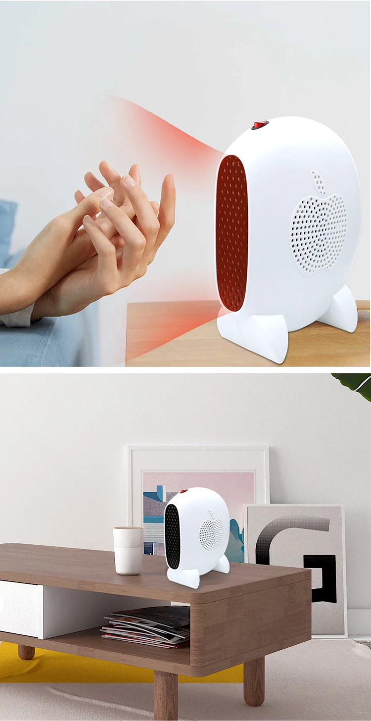 2022 Sells Mini Portable Fan Heaters for Winter Heating of Small Home Appliances