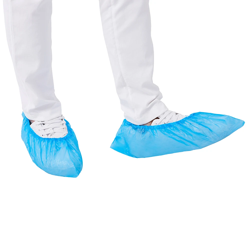 
Одноразовая крышка для обуви Overshoes из полиэтилена CPE, водонепроницаемая автоматическая крышка для обуви CE, медицинские материалы и аксессуары, 2 года, Haixin или OEM 