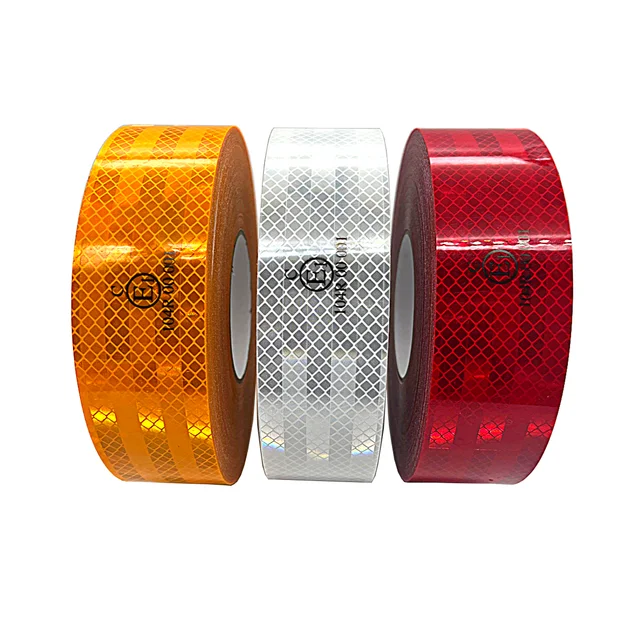 Waterproof Diamond Grade High Visibility ECE 104 Reflective Tape For Vehicle Truck