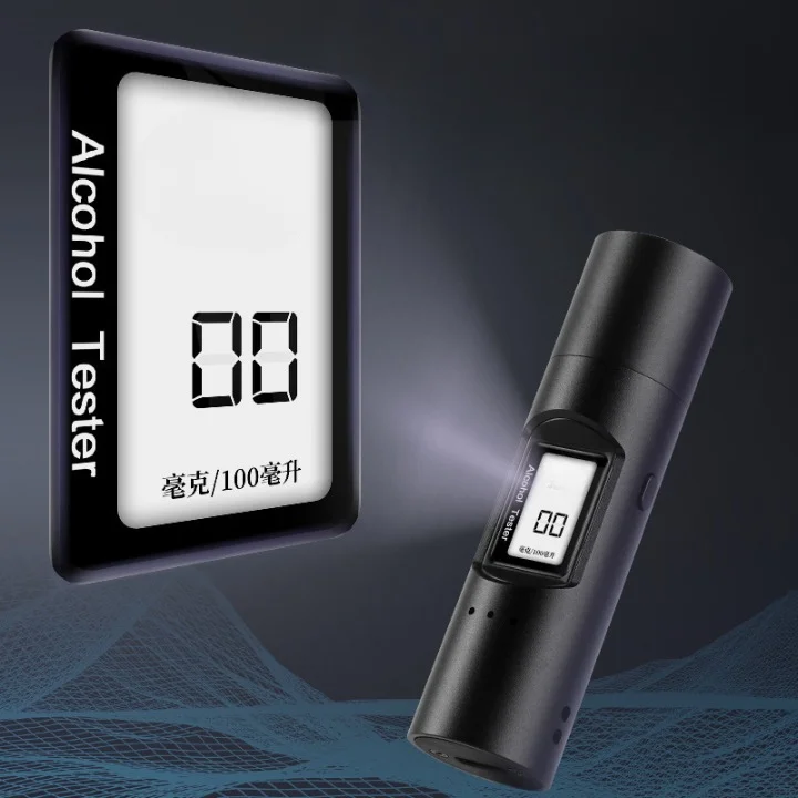 Wholesale Price Portable Three-color Indicator Light Blowing Type Car Alcohol Tester Detector