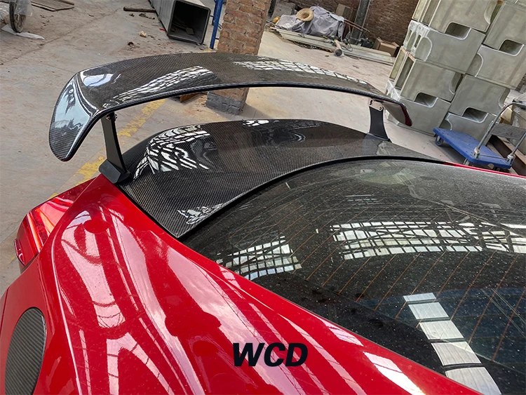 Sard Style Carbon Fiber Rear Swanneck Spoiler Wing For Gt86 Brz Frs