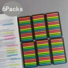 หลายสี 6 ชิ้น