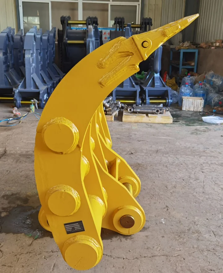 1000mm- 2400mm Excavator Root Rake 1-80T Root Rake For Mini Excavator