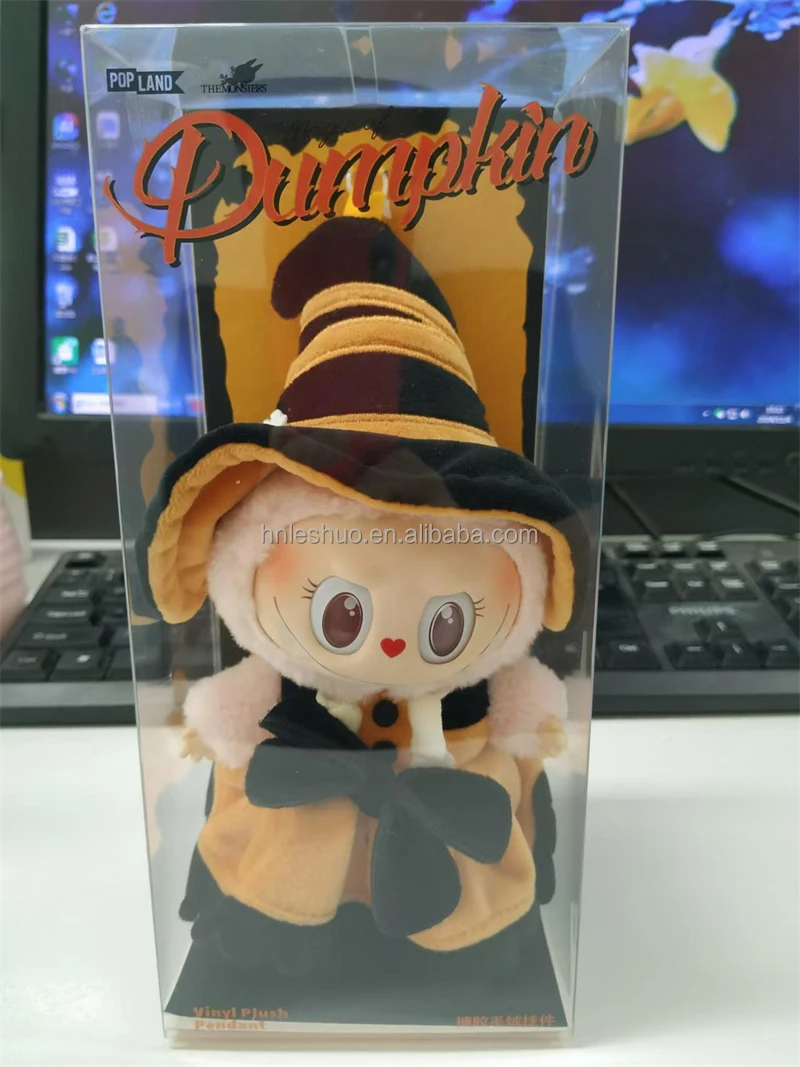 [中国限定] POP MART MOKOKO Magic of Pumpkin Pop Mart Labubu Magic of Pumpkin Mokoko Vinyl Plush Pendant