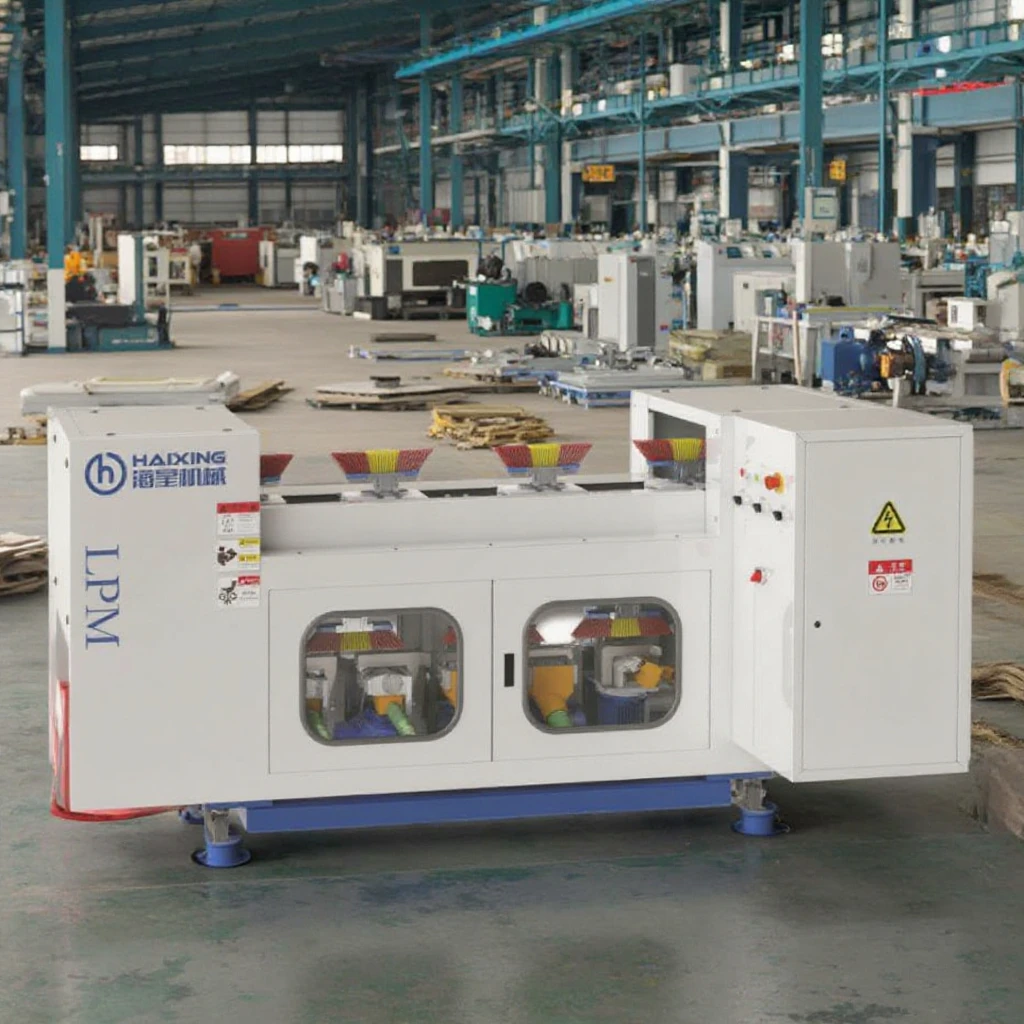 Automatic Chain Type Brush Trimming and Flagging Machine (LPM) for Tufting Brush Making Machines