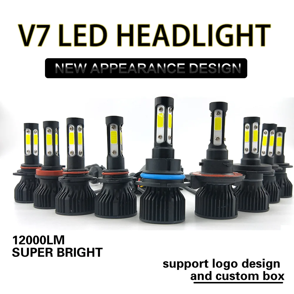 Car Headlight V7 LED details