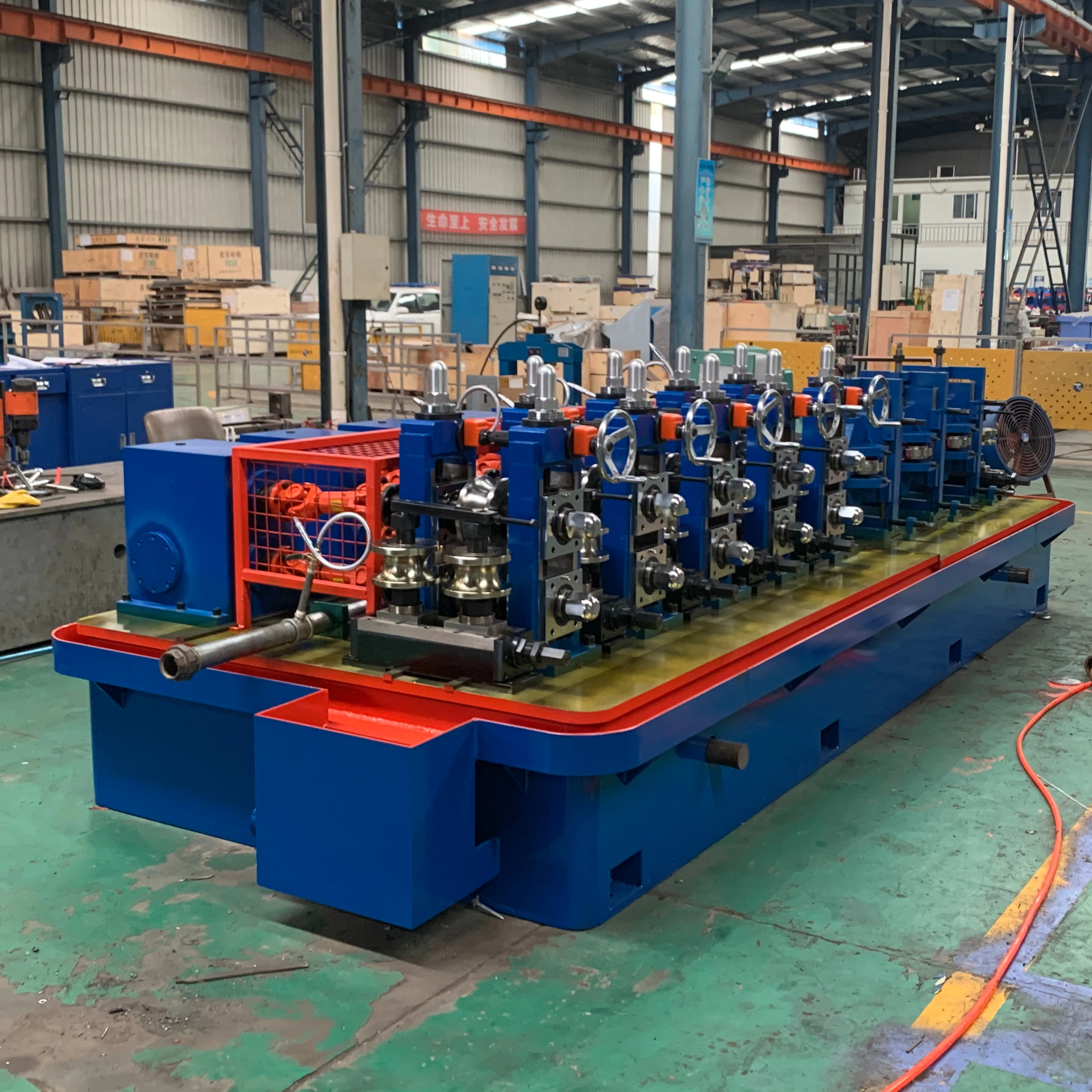 TY60 Stable Performance High Speed Pipe Making Machine Erw Tube Pipe Mill Line Tube Mill Machine Pipe Making Machine
