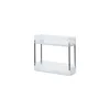 Transparent (narrow) 2-layer wheel-free