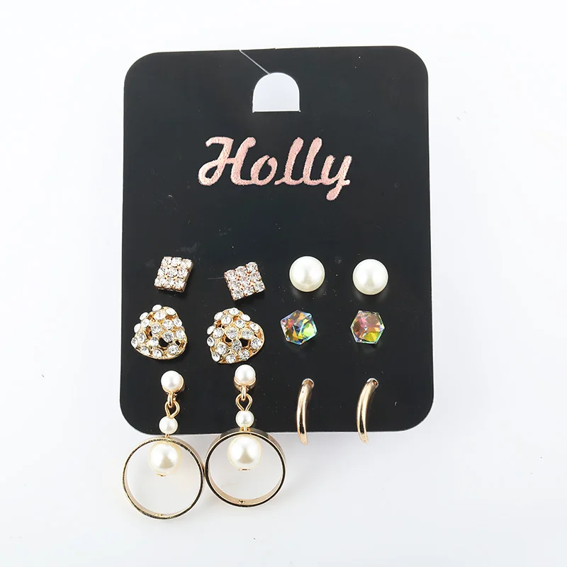 Latest Hot Selling Alloy Earrings Women Gold Plated Jewelry Earrings For Decoration