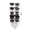 Double-sided arched sunglasses display stand - white [boxed]
