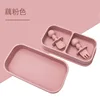 Lotus root starch-lunch box silicone fork spoon