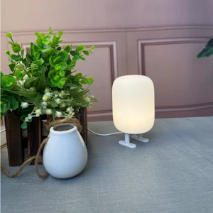 Cute Silicone Rubber LED Night Light Warm LED Sleeping Light Decorative Kid Bedroom Bedside Light