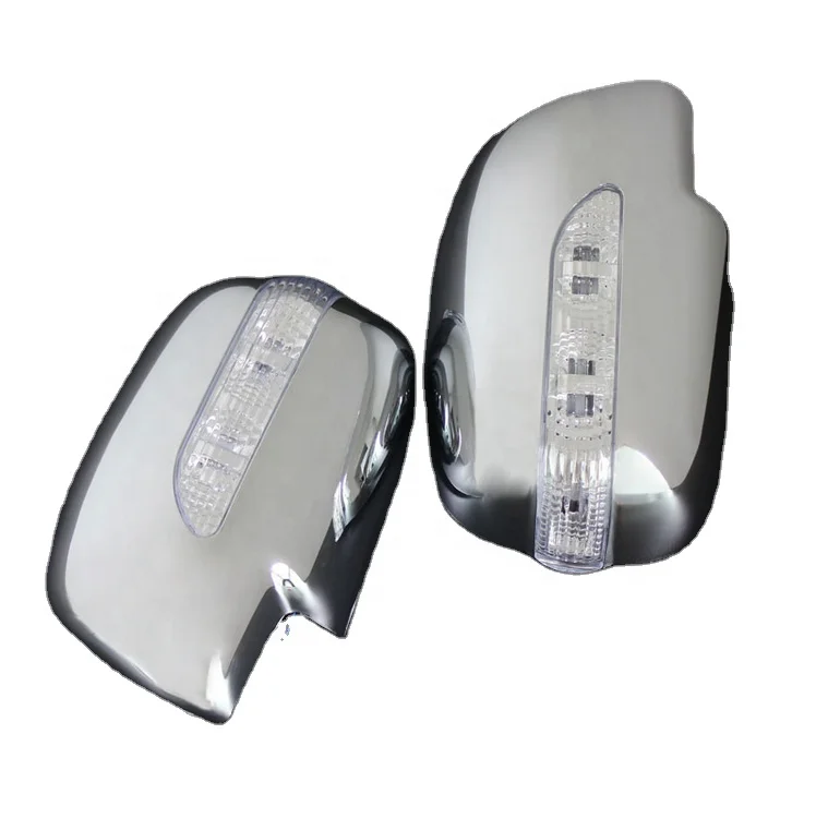 VIGO/FORTUNE/INNOVA 2012 - 2014 DOOR MIRROR COVER CHROMED Mirror Cover With Light Car Accessories