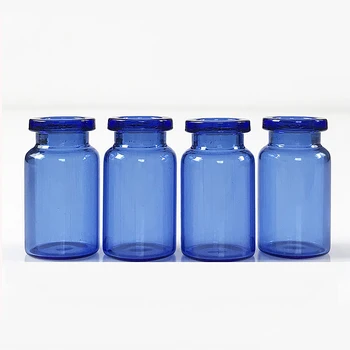 Amber Blue Clear 3ml 5ml 7ml 10ml Mini Thin Glass Bottles Wholesale