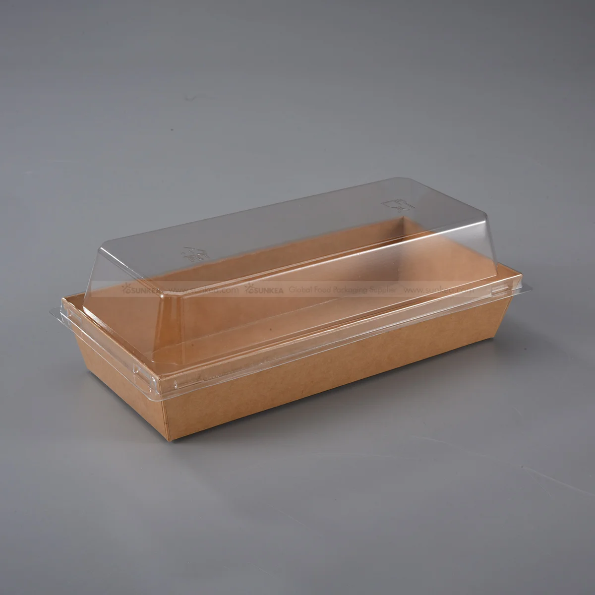 Kraft Paper Sushi Tray with PET Lid - Buy Sushi Paper Box, Kraft Sushi  Paper Box, sushi tray Product on Food Packaging - Shanghai SUNKEA Packaging  Co., Ltd.