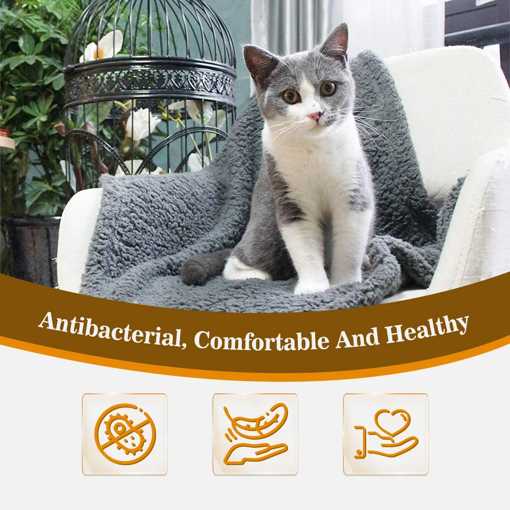 Wholesale Large Durable Dog Blankets Soft Warm Pet Fleece Throw for Sm - product detail 2