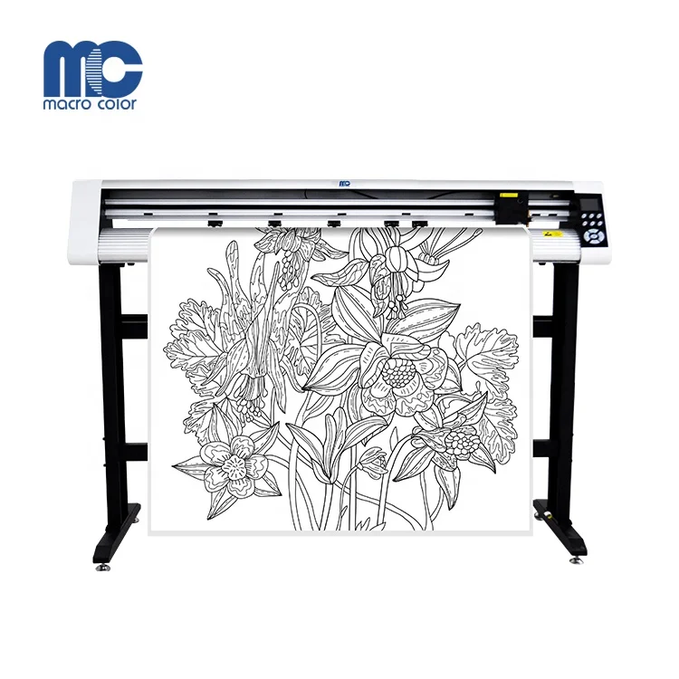 Fully Automatic Vinyl Cutter Machine Computer Cutting Plotter with Automatic Position Function Contour Cutting Machine