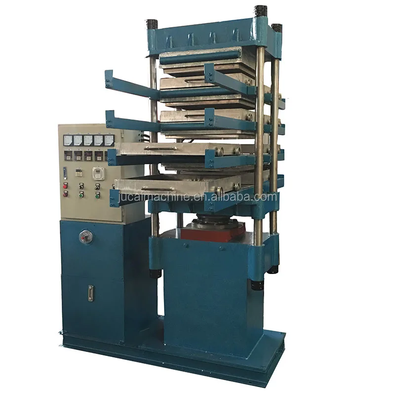 50Ton Rubber Interlocking Tiles Vulcanization Press Machine Rubber Flooring Mat Hot Press Machine