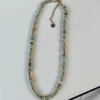 1    Biyu Stone Frisbee Necklace
