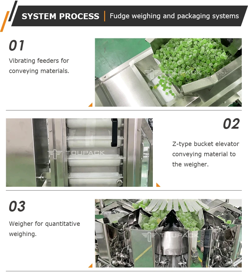 Fully Automatic 14 Heads Multihead Weigher Packing Machine with 220V and 1 Year Warranty for High Speed Granule Filling