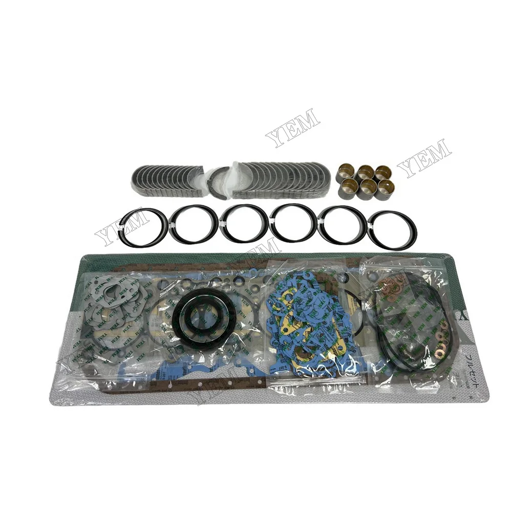 6BG1 Overhaul Re-ring Kit Engine Parts Fits for Isuzu Standard Size Engine Parts 6