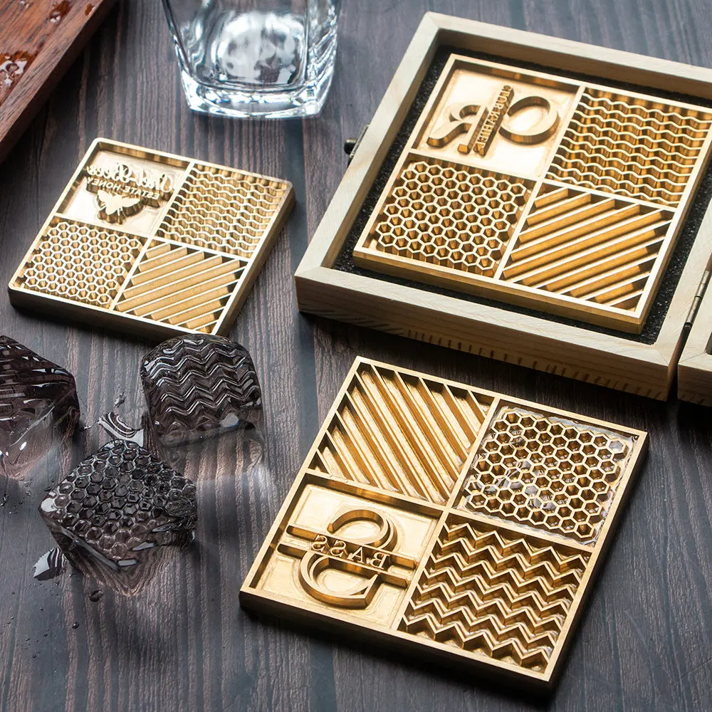 Oem Brass Ice Branding Stamp For Whiskey Ice Cube Mould | Wholesale