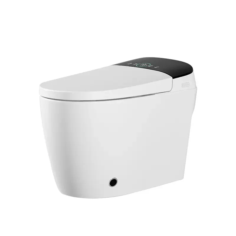 Smart Toilet with Automatic Flush and Heated Toilet Seat, One