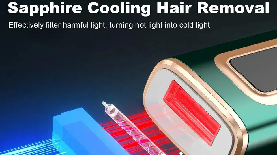 Home Use Unlimited Flashes Ipl Machine Ipl Hair Remover Handset Ice